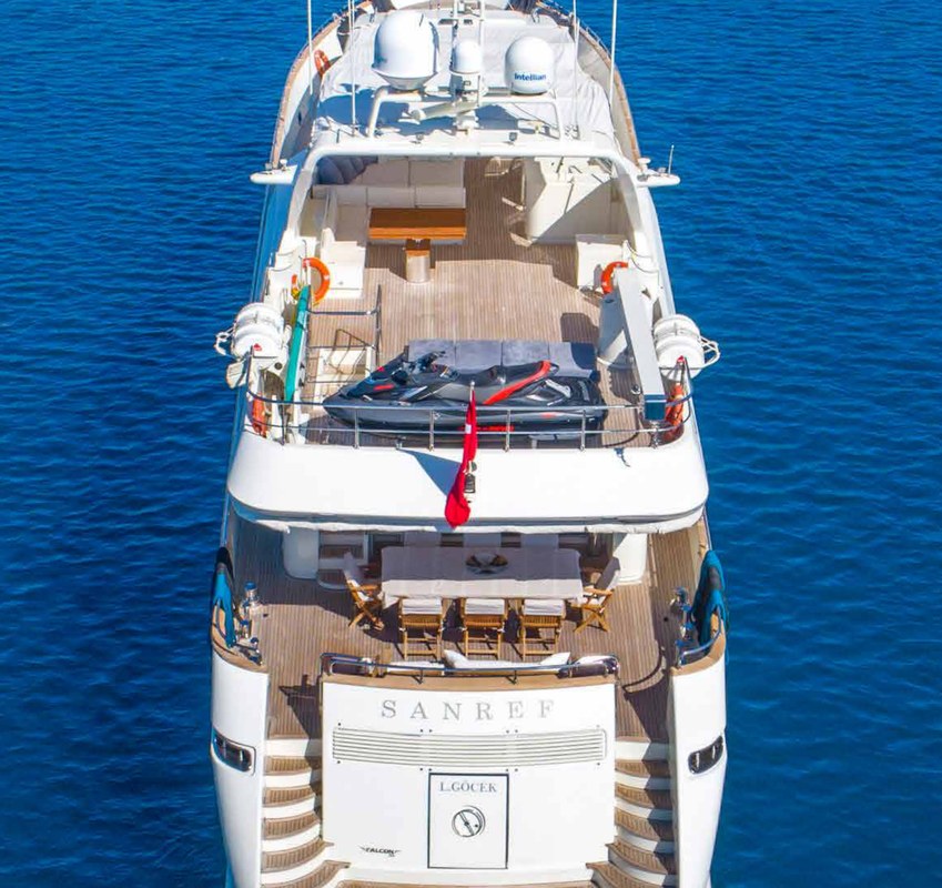 Sanref Falcon 115 — Motor Yacht Bodrum
